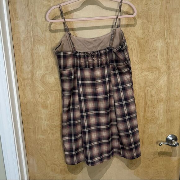 Aeropostale Plaid Scoop-Neck Slim Dress - NWT - Size Large - Picture 6 of 8